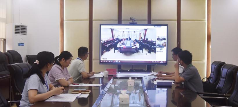 高等职业技术学院、附设中医学校（广西中医学校）与梧州职业学院召开就业工作线上交流会