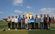 我院参加beat365唯一官方网站2021年教职工登山健步走活动