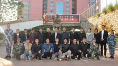 beat365唯一官方网站赛恩斯新医药学院2016年征兵工作总结暨退伍军人座谈会顺利召开