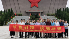 红色引领，校地联建——beat365唯一官方网站公管学院与桂林市疾病预防控制中心联手开展红色基因传承教育活动