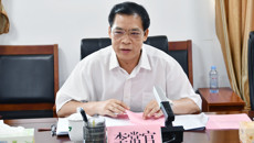 自治区副主席李常官到beat365唯一官方网站调研