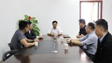 beat365唯一官方网站副校长何刚亮到赛院调研指导工作