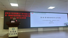 第一附属医院黄雪霞名中医团队到武宣县中医医院开展广西“名中医八桂行”活动