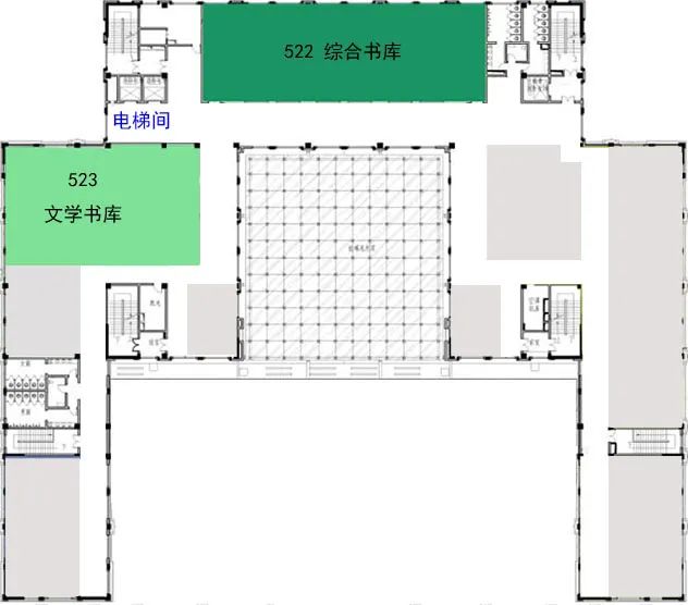 仙葫馆5楼平面图 仙葫馆5楼平面图